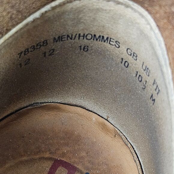 Clarks Originals Brown Leather Desert Boots Crepe Sole Chukka Boots Mens 10.5 M main image 10